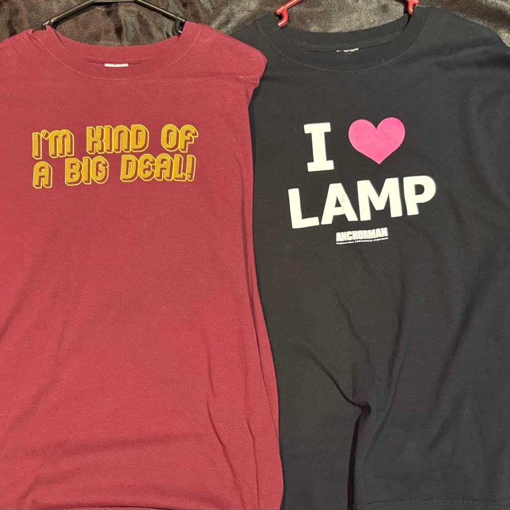 Anchorman T-shirts Men’s Size Large Movie Will Ferrell